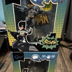 Loot Crate Exclusive DC Q-Pop Batman '66 Classic TV Series Vinyl Figure Qmx 2015